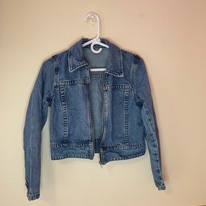 Zip up Jean jacket